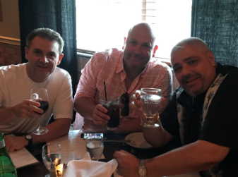 Dinner at Nove with crew
