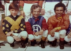 Steve Cauthen, Bill Shoemaker and Angel Cordero Jr.