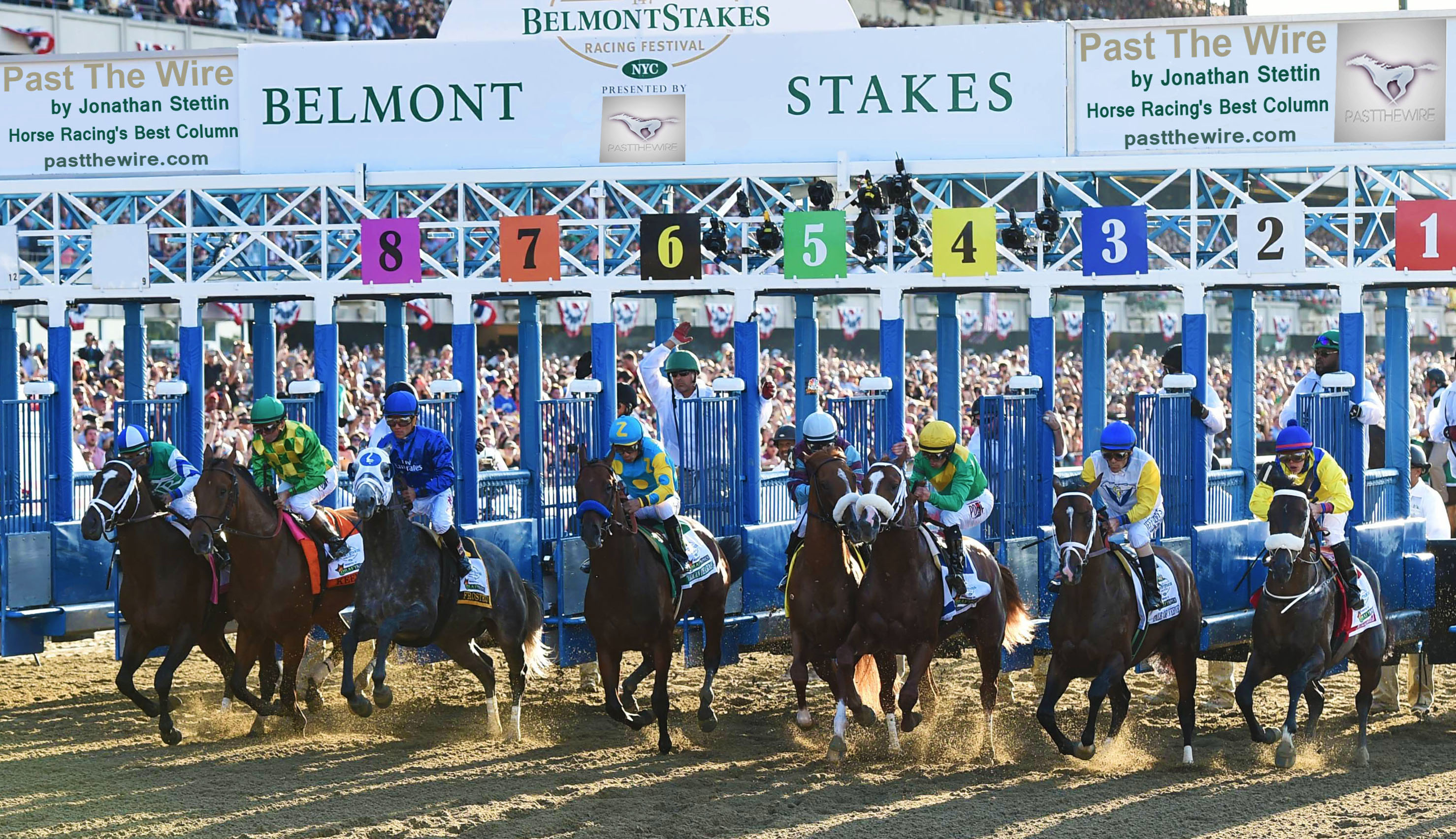 Belmont Stakes Probable Field & Riders Past The Wire